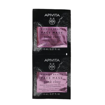 Express Beauty Face Mask with Pink Clay (Gentle Cleansing) - Box Slightly Damaged