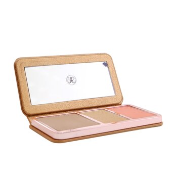 Face Palette (1x Bronzer, 1x Highlighter, 1x Blush) - # Off to Costa Rica (Medium-Tan)