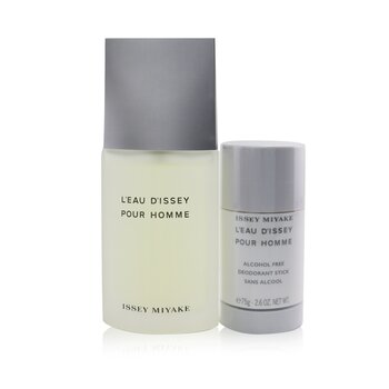 L'Eau D'Issey Pour Homme Coffret: Eau De Toilette Spray 75ml/2.5oz + Deodorant Stick 75g/2.6oz