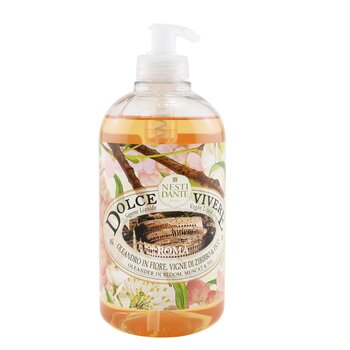 Dolce Vivere Vegan Liquid Soap - Roma - Oleander In Bloom, Muscat & Fig