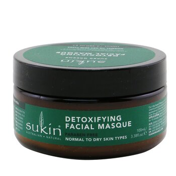 Sukin Super Greens Detoxifying Facial Masque (Normal To Dry Skin Types)