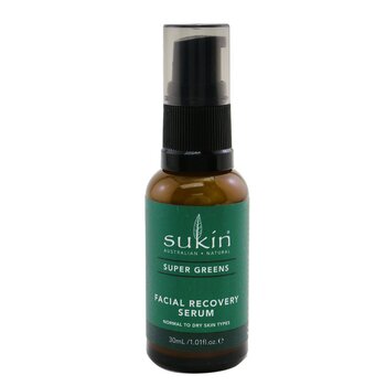 Super Greens Facial Recovery Serum (Normal To Dry Skin Types)