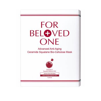 For Beloved One Advanced Anti-Aging - Ceramide Squalane Bio-Cellulose Mask