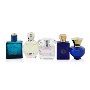 Miniature Coffret: Eros PH EDT, Eros PF EDT, Bright Crystal EDT + Dylan Blue PH EDT + Dylan Blue PF EDP