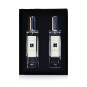 Jo Malone Peony & Blush Suede And Wood Sage & Sea Salt Cologne Duo Set