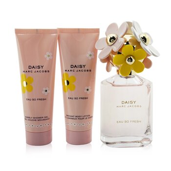 Marc Jacobs Daisy Eau So Fresh Coffret: Eau De Toilette Spray 75ml + Body Lotion 75ml + Shower Gel 75ml