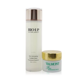 Valmont Prime Renewing Pack (Anti-Stress & Fatigue-Eraser Mask) 50ml (Free: Natural Beauty BIO UP Treatment Essence 200ml)