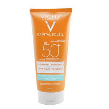Vichy Capital Soleil Beach Protect Multi-Protection Milk SPF 50 (Water Resistant - Face & Body)