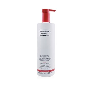 Christophe Robin Regenerating Shampoo with Prickly Pear Oil - Dry & Damaged Hair