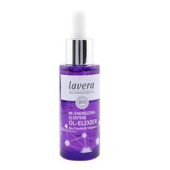 Lavera Re-Energizing Sleeping Oil Elixir - With Organic Grape & Vitamin E