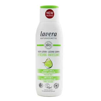 Lavera Body Lotion (Regreshing) - With Lime & Organic Almond Oil - For Normal Skin