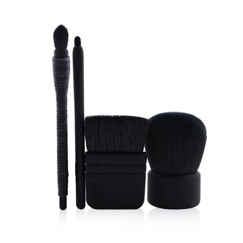 Kabuki Brush Set (4x Mini Brush) (Box Slightly Damaged)