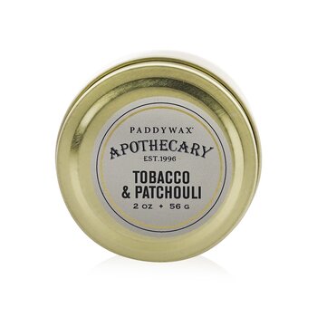Paddywax Apothecary Candle - Tobacco & Patchouli