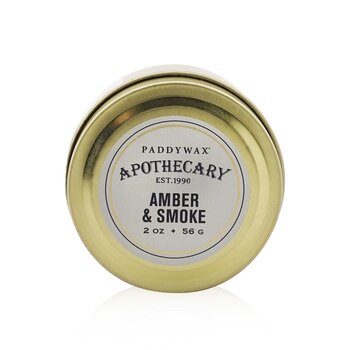 Paddywax Apothecary Candle - Amber & Smoke