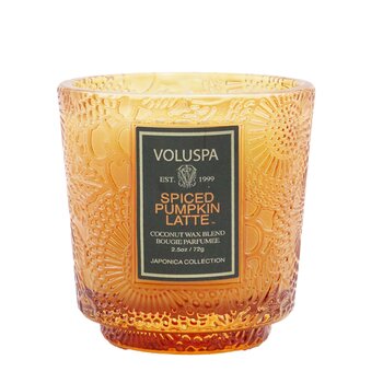 Petite Pedestal Candle - Spiced Pumpkin Latte