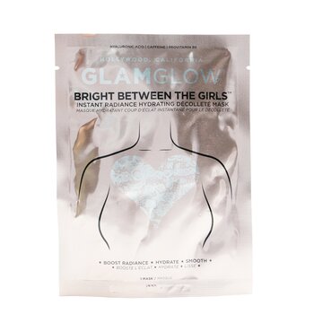 Glamglow Bright Between The Girls Instant Radiance Hydrating Decollete Mask