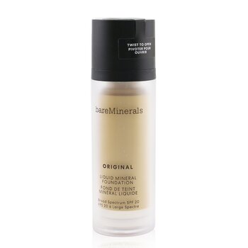 Original Liquid Mineral Foundation SPF 20 - # 15 Neutral Medium (For Medium Neutral Skin With A Peach Hue)(Exp. Date 08/2022)