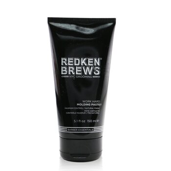 Redken Brews Work Hard Molding Paste (Maximum Control/Natural Finish)