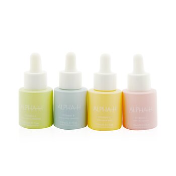 Alpha-H Vitamin Profiling Collection: Vitamin A 15ml+ Vitamin B 15ml+ Vitamin C 15ml+ Vitamin E 15ml