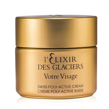 Elixir Des Glaciers Votre Visage - Swiss Poly-Active Cream (New Packaging) (Unboxed)