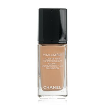 Chanel Vitalumiere Radiant Moisture Rich Fluid Foundation - #10 Limpide