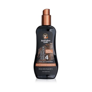 Spray Gel Sunscreen SPF 4 with Instant Bronzer