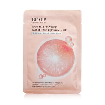 Natural Beauty BIO UP a-GG Skin Activating Golden Yeast Liposome Mask
