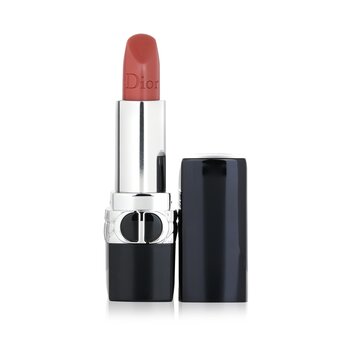 Rouge Dior Floral Care Refillable Lip Balm - # 100 Nude Look (Satin Balm)