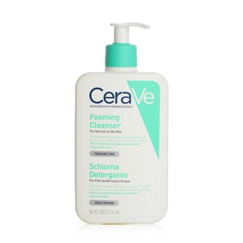 Foaming Facial Cleanser for Normal to Oily Skin