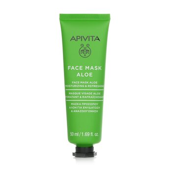 Apivita Face Mask with Aloe (Moisturizing & Refreshing)