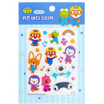 April Korea Pororo Body Sticker - # PT01