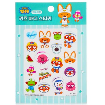 April Korea Pororo Body Sticker - # PT05