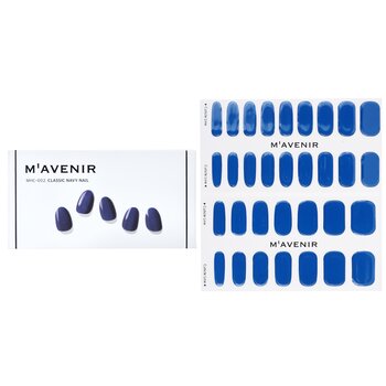 Nail Sticker (Blue) - # Classic Navy Nail