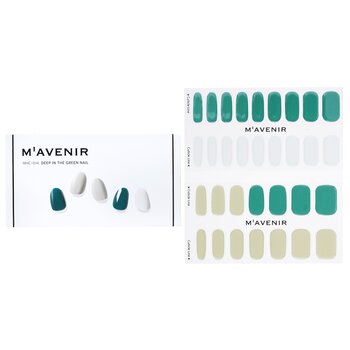 Mavenir Nail Sticker (Assorted Colour) - # Deep In The Green Nail