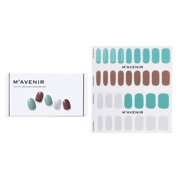 Mavenir Nail Sticker (Assorted Colour) - # Brillante Pistachio Nail