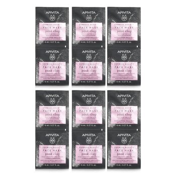 Apivita Express Beauty Face Mask with Pink Clay (Gentle Cleansing) (Unboxed)