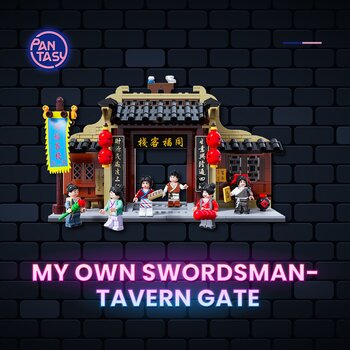 My Own Swordsman - Tavern Gate Building Bricks Set