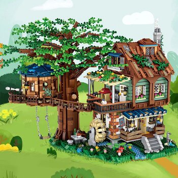 LOZ Mini Blocks - Tree House Building Bricks Set
