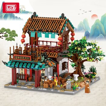 LOZ Mini Blocks - Qingming river map Building Bricks Set