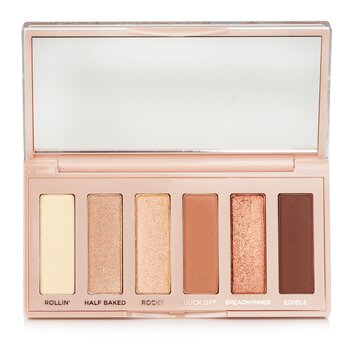 Urban Decay Naked Half Baked Mini Eyeshadow Palette: 6x Eyeshadow (Rollin,Half Baked,Rocky,Buck Off,Breadwinner,Edible)