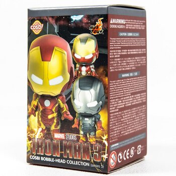 Hot Toy Iron Man 3 - Iron Man Cosbi Bobble-Head Collection (Series 3) (Individual Blind Boxes)