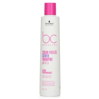 BC Bonacure pH 4.5 Color Freeze Silver Shampoo (For Grey & Lightened Hair)