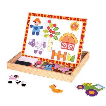 Tooky Toy Co Magnetic Puzzle - Farm