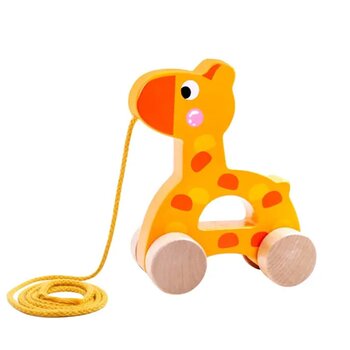 Tooky Toy Co Pull Along - Giraffe