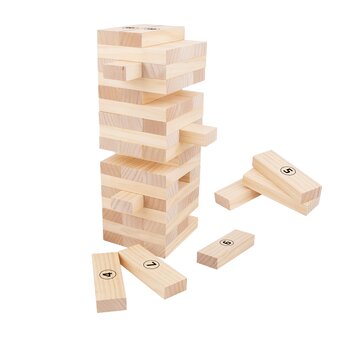 Tooky Toy Co Wooden Blocks Floor Game