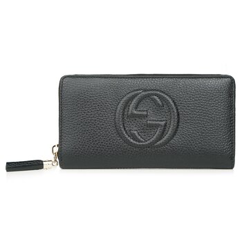 Gucci GG Long Zippy Wallet 598187 - Black