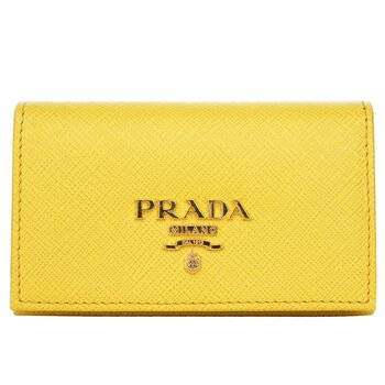 Prada Prada Saffiano Leather Card Holder 1MC122