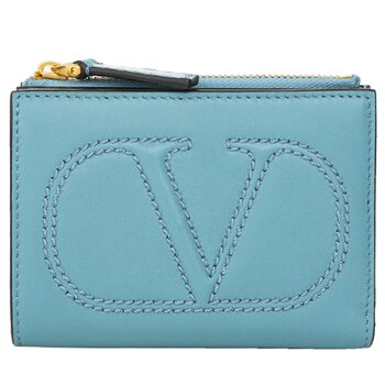 Valentino Garavani Valentino French Wallet Blue