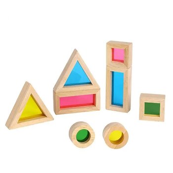 Rainbow Sensory Blocks