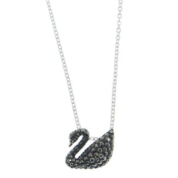 Swarovski Swarovski Iconic Swan pendant Swan 5347330  - Small, Black, Rhodium plated